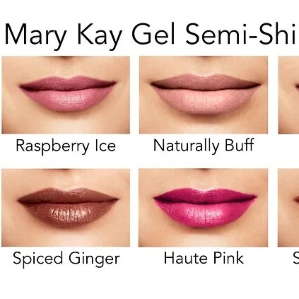 Mary Kay Gel Semi- Shine Raspberry Ice Lipstick - Picture 3 of 6